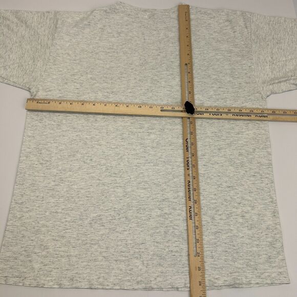 Vintage 90s Carnival Cruise Line Fantasy T Shirt The Fun Ship Gray Mens L Large - Picture 10 of 10